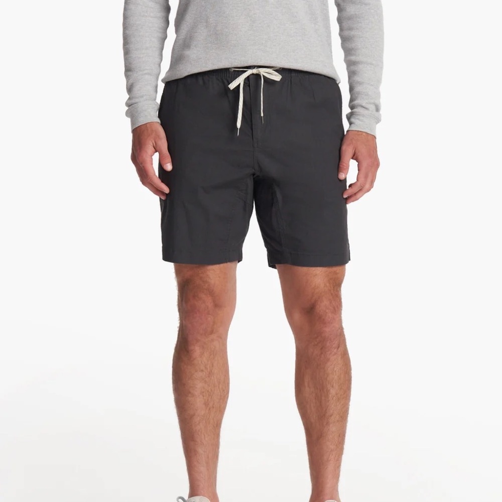 Vuori Ripstop Charcoal Short Mens Large Drawstring Cargo Gorpcore Grey